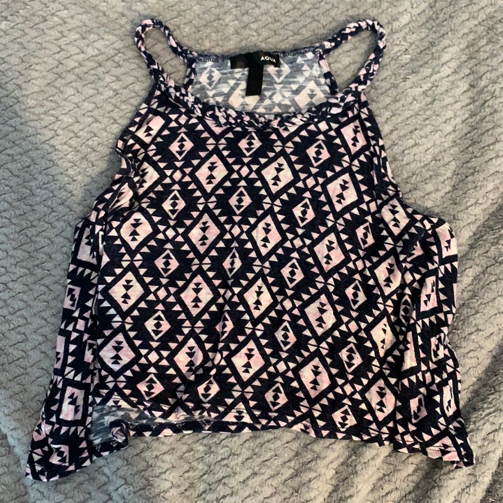 Aqua crop top size xs